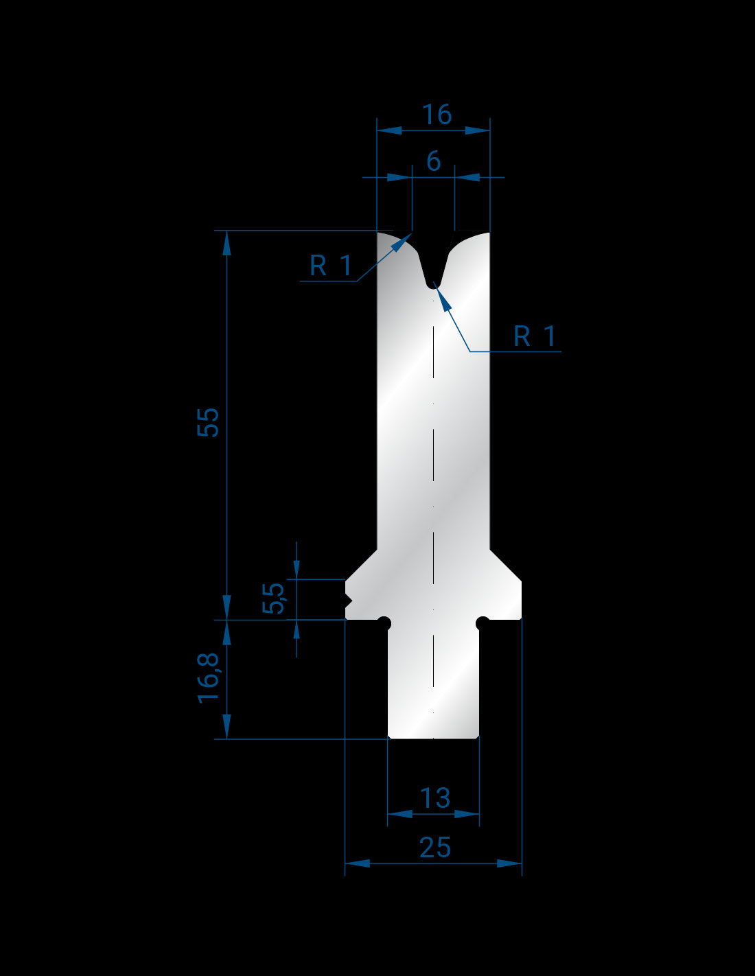3260 - 1V Dies - 30°