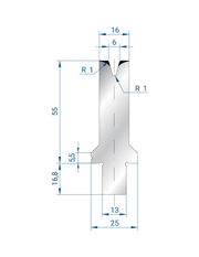 3260 - 1V Dies - 30°  1V Die