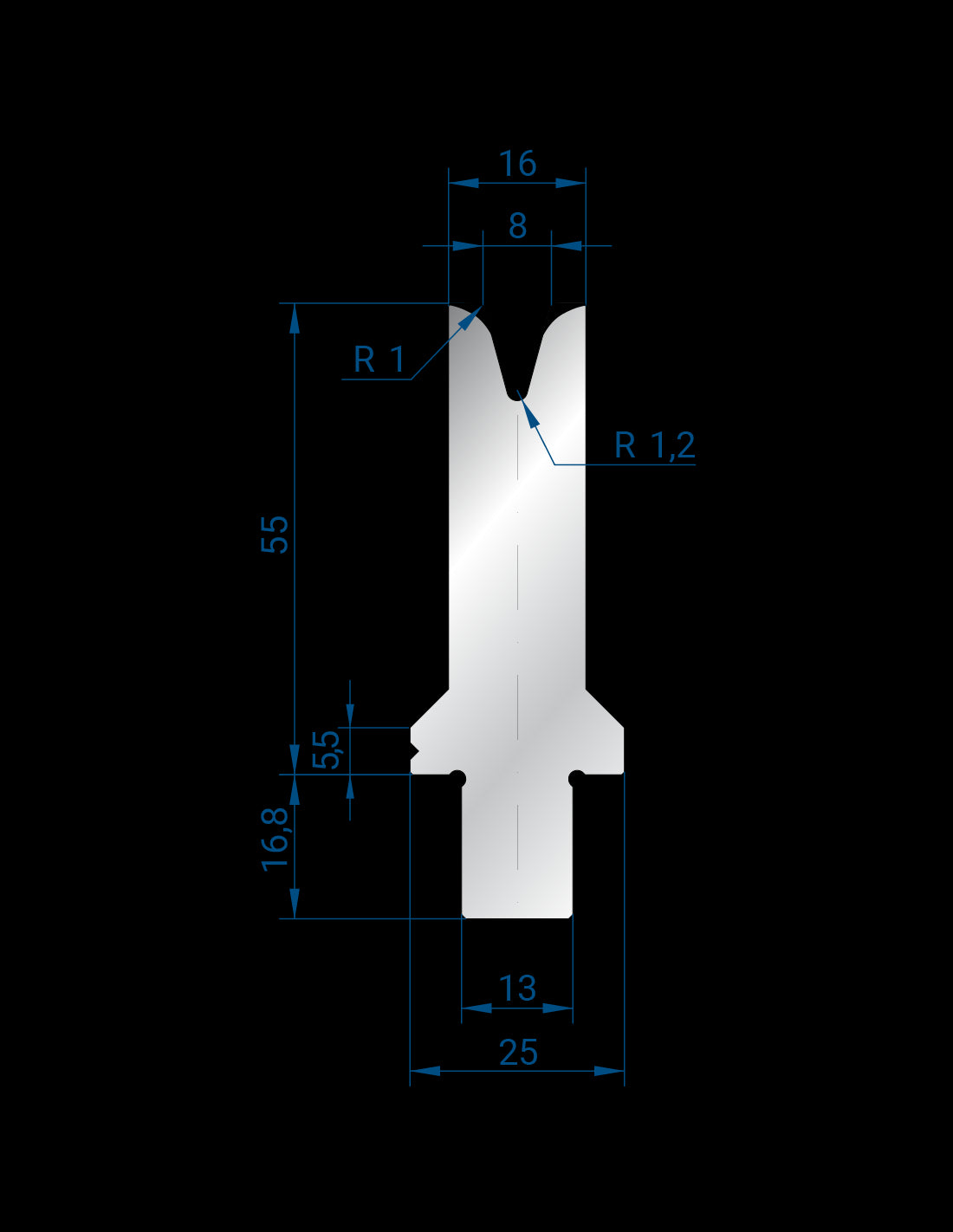 3261 - 1V Dies - 30°