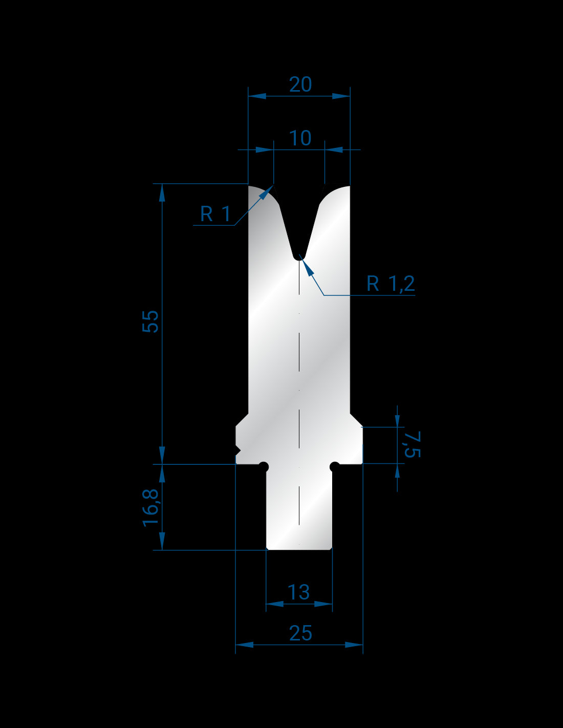 3262 - 1V Dies - 30°