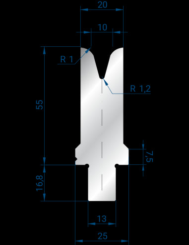 3262 - 1V Dies - 30°