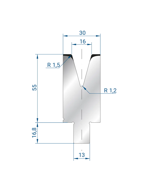 3264 - 1V Dies - 30°