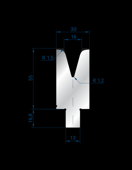 3264 - 1V Dies - 30°
