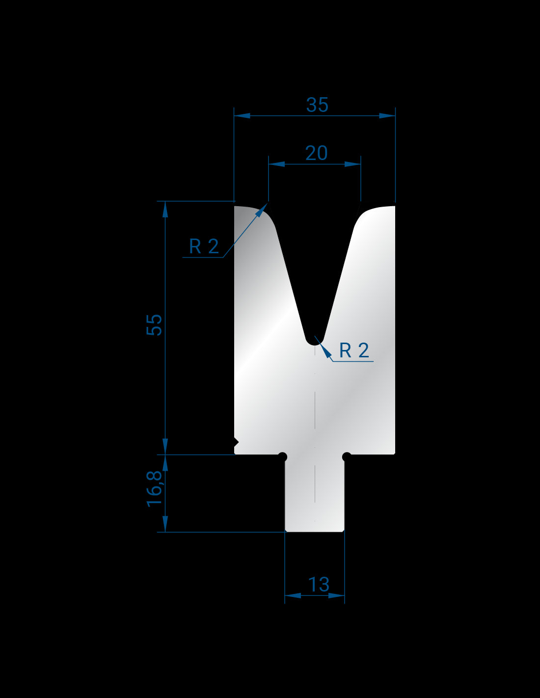 3265 - 1V Dies - 30°