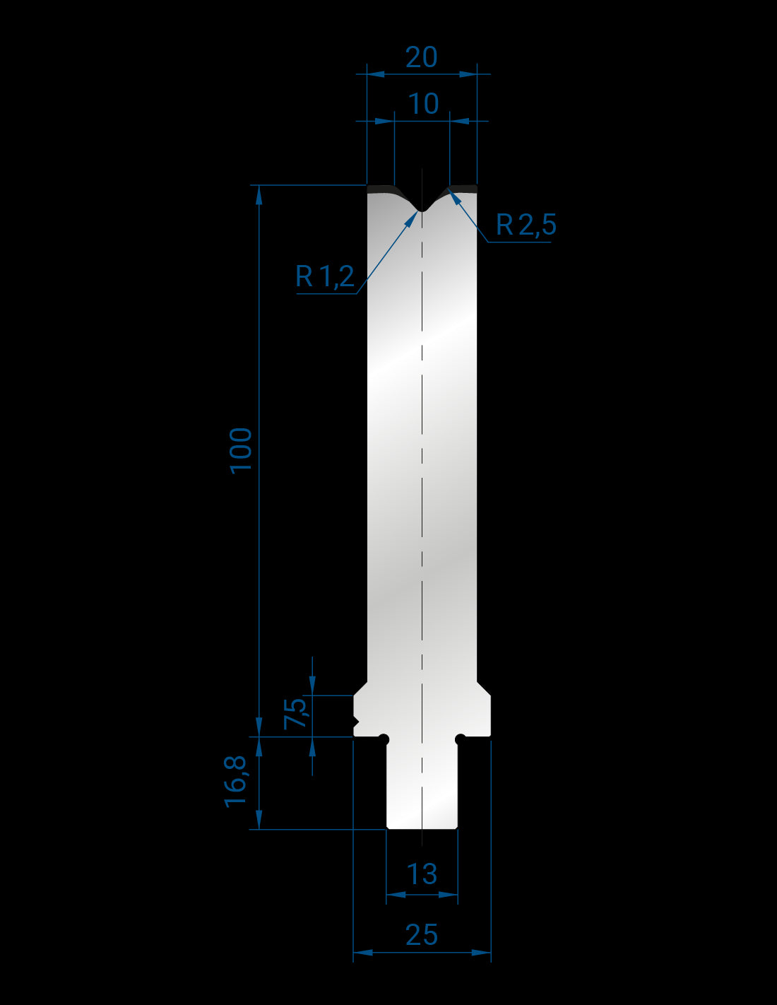 3272 - 1V Dies - 86°