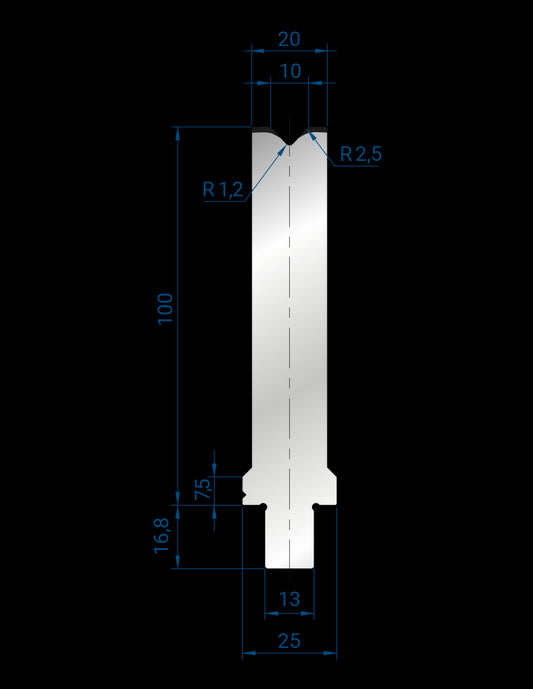 3272 - 1V Dies - 86°