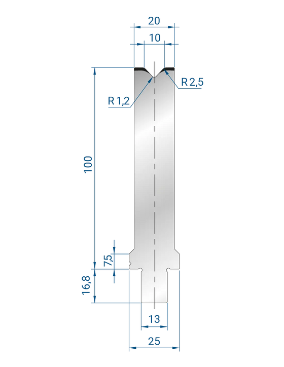 3272 - 1V Dies - 86°