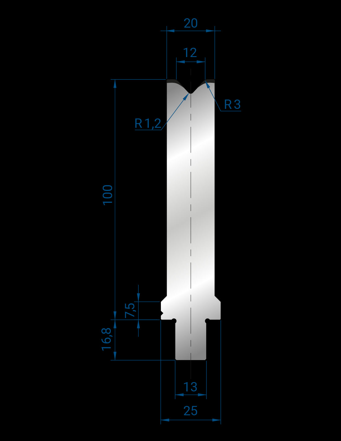 3273 - 1V Dies - 86°