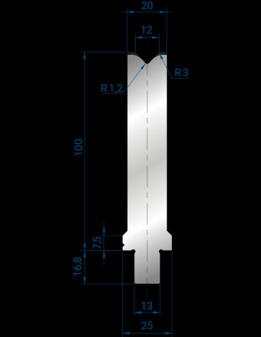 3273 - 1V Dies - 86°
