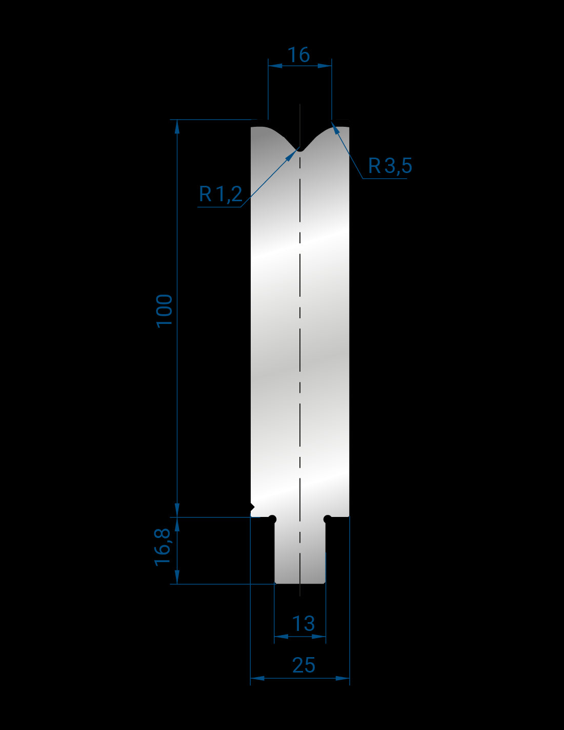 3274 - 1V Dies - 86°