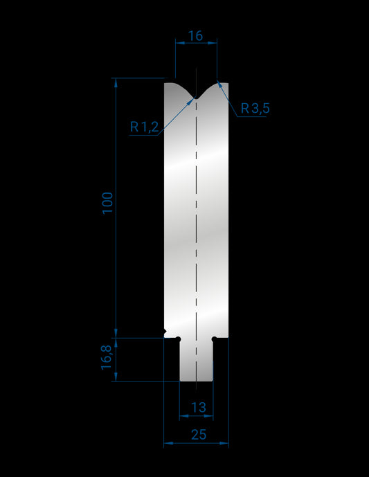 3274 - 1V Dies - 86°
