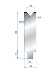 3275 - 1V Dies - 86°  1V Die