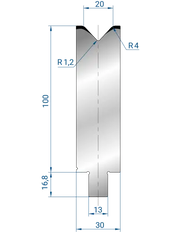 3275 - 1V Dies - 86°  1V Die