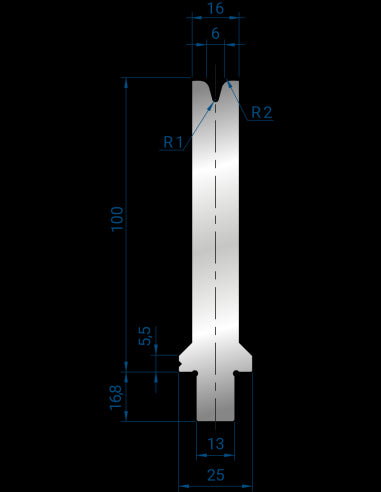 3280 - 1V Die - 30°