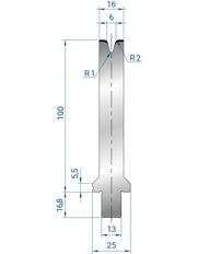 3280 - 1V Die - 30°  1V Die