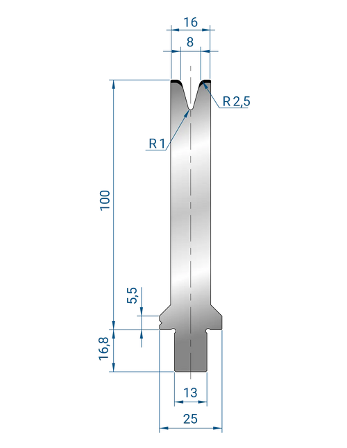 3281 - 1V Dies - 30°