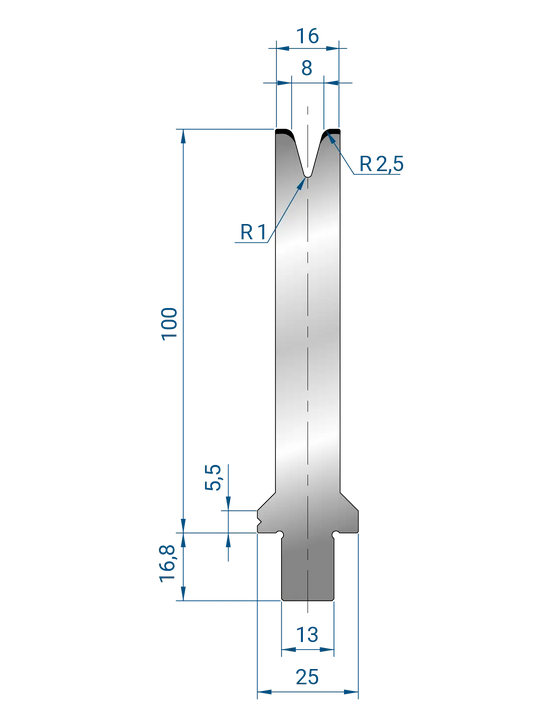 3281 - 1V Dies - 30°