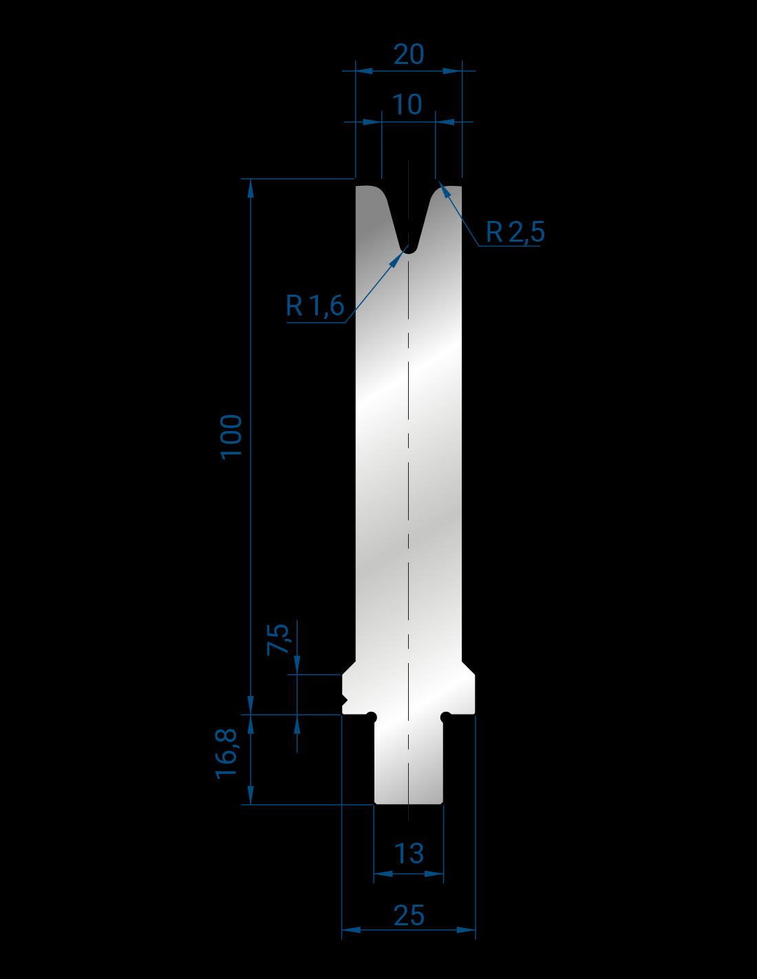 3282 - 1V Dies - 30°