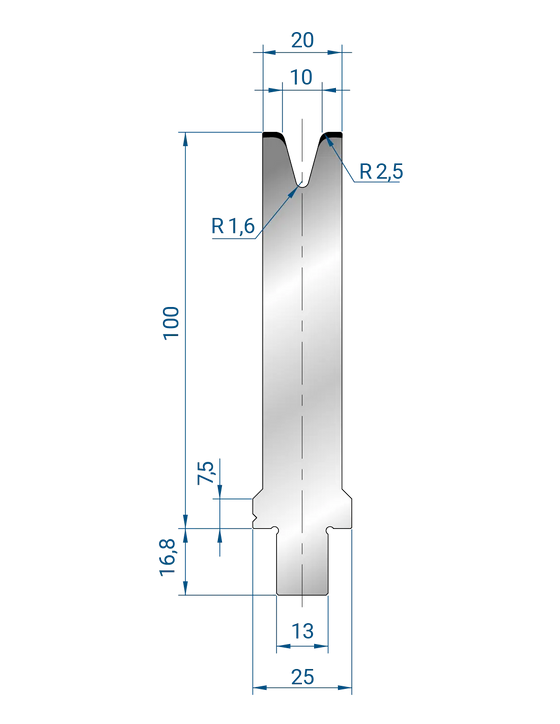 3282 - 1V Dies - 30°