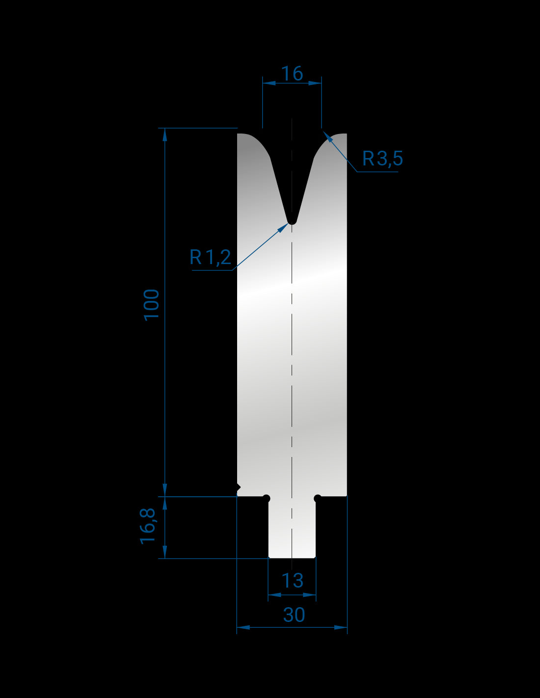 3284 - 1V Dies - 30°