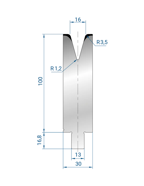 3284 - 1V Dies - 30°