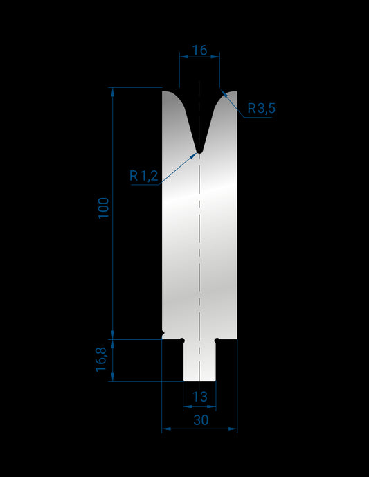 3284 - 1V Dies - 30°