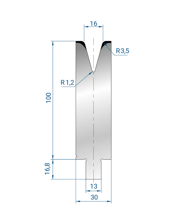 3284 - 1V Dies - 30°