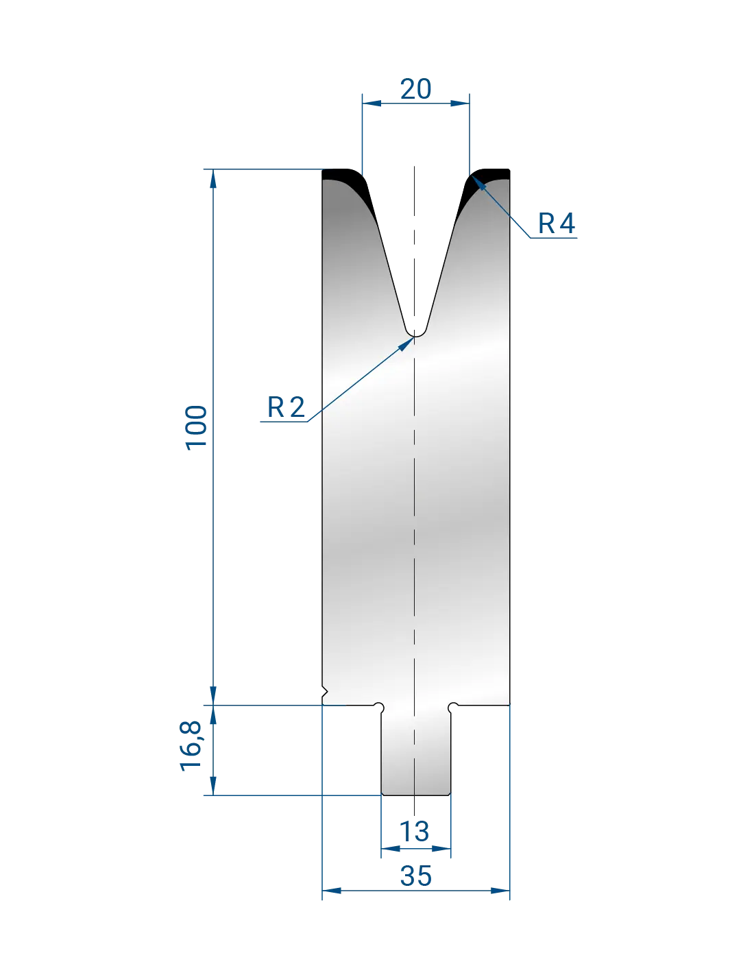 3285 - 1V Dies - 30°  1V Die