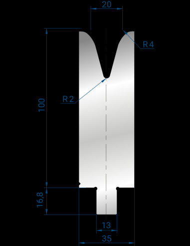 3285 - 1V Dies - 30°