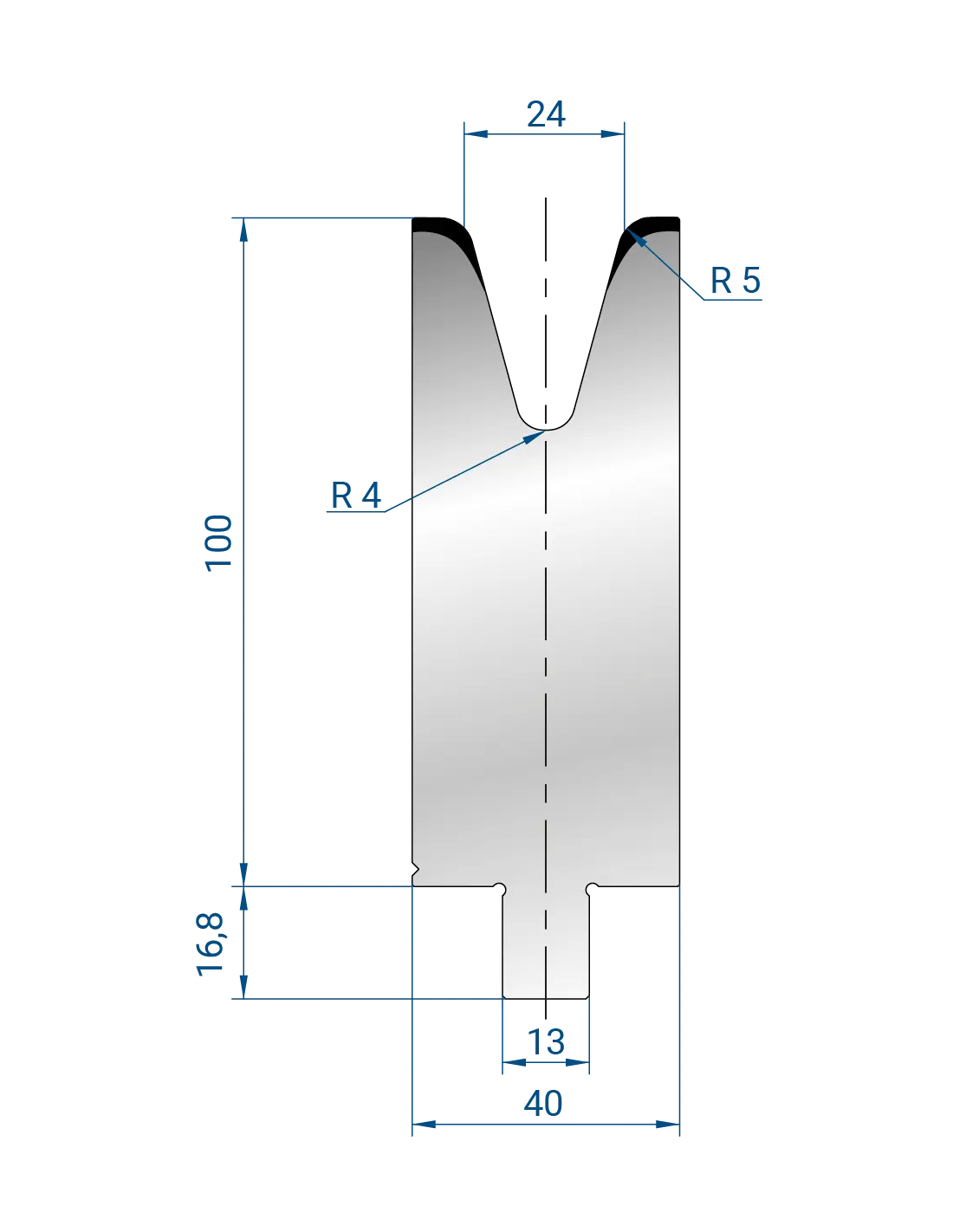 3286 - 1V Dies - 30°  1V Die