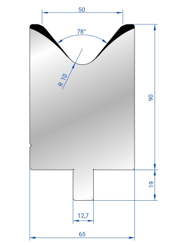 3410 - Die 78°