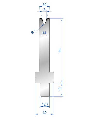 3428 - Die 30°