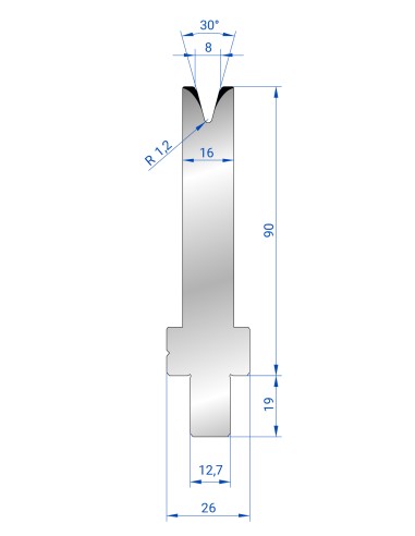 3429 - Die 30°