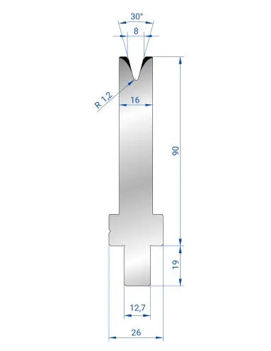 3429 - Die 30°