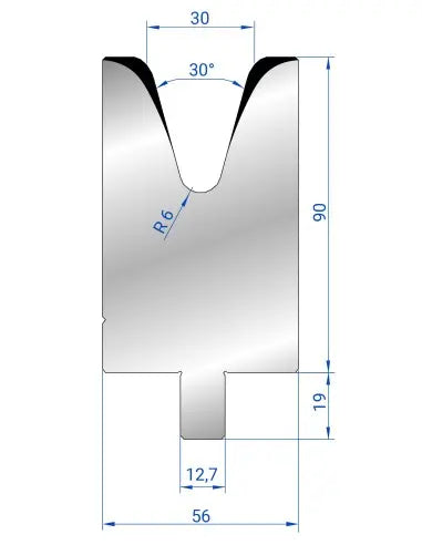 3435 - Die 30°