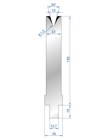 3440 - Die 30°