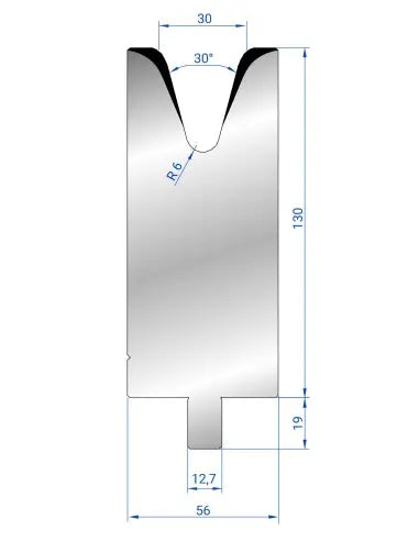 3445 - Die 30°