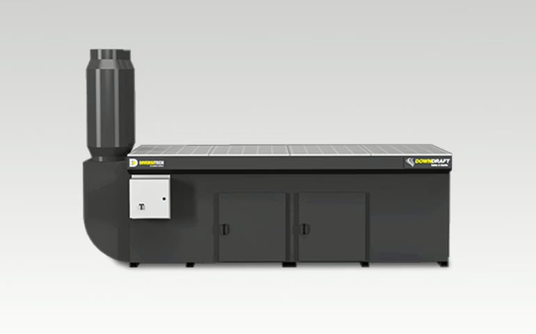 DD 3′ x 8 Downdraft Table by Diversitech