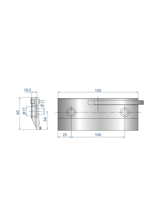 4009 - Safety clamp with foldaway handle