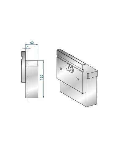 4073 - Adjustable intermediate HD Axis 7 H120