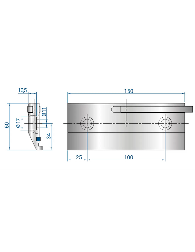 4220 - Clamps  Clamp for press brake tooling