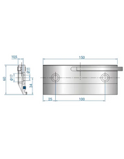 4220 - Clamps  Clamp for press brake tooling