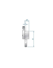 4226 Fixed intermediate  Fixed intermediate for press brake tooling