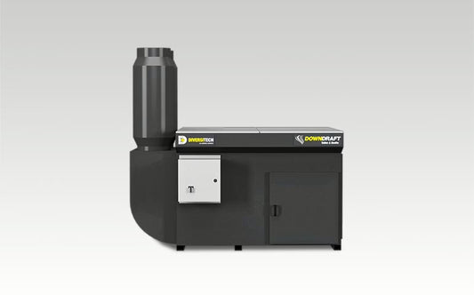 DD 4 x 4 Downdraft Table filtration system for manufacturing industry