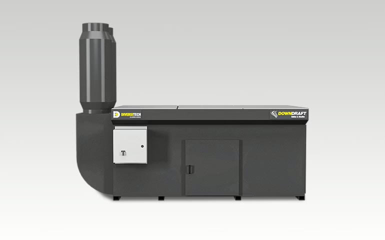 DD 4 x 6 Downdraft Table by Diversitech Industrial Filtration Systems