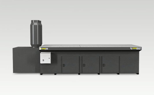 DD 5x10 Downdraft Table industrial air filtration unit