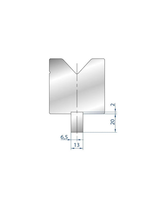 8100 - Tangs on request Press Brake Tooling