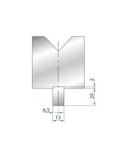 8100 - Tangs on request Press Brake Tooling  Tangs on request