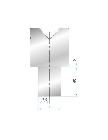 Tangs on request 8102 - Press Brake Tooling