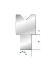 Tangs on request 8102 - Press Brake Tooling  Tangs on request